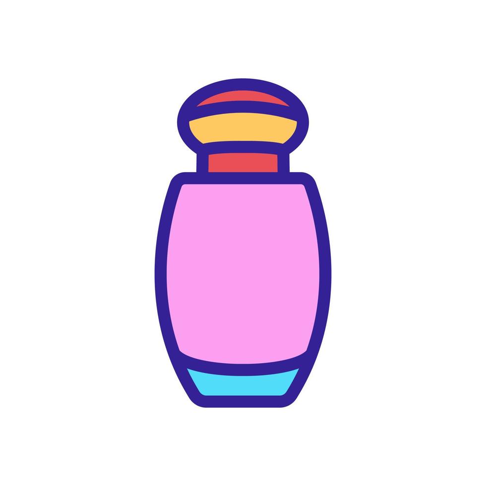 kleine Flasche Parfüm Symbol Vektor Umriss Illustration