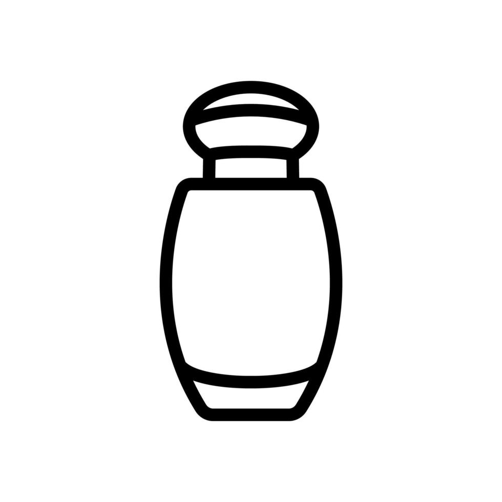 kleine Flasche Parfüm Symbol Vektor Umriss Illustration