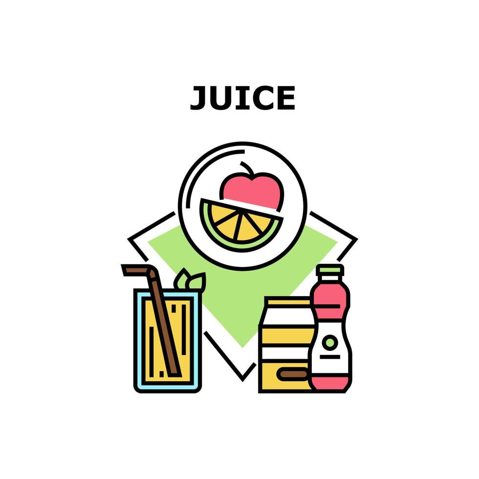 juice ikon vektor illustration
