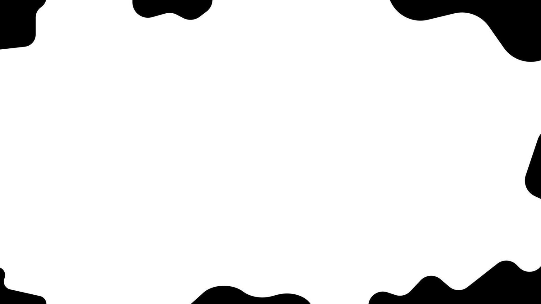 niedliche Kuh schwarz-weiß abstrakter Hintergrund, perfekt für Tapeten, Kulissen, Postkarten, Hintergrund vektor