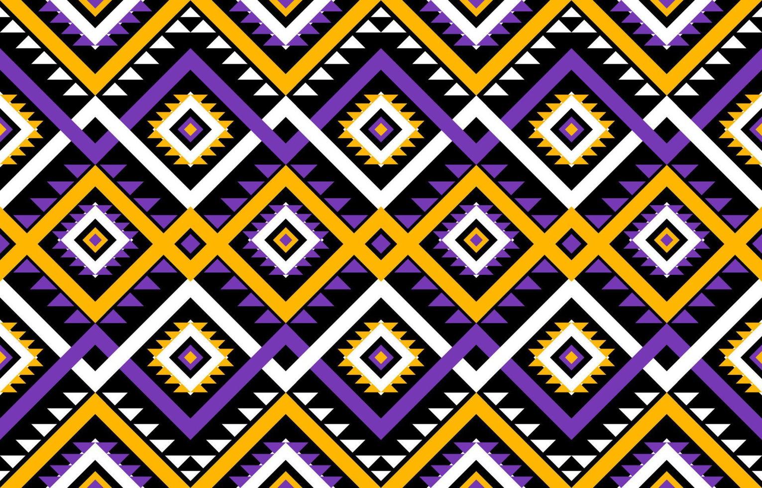 geometriska etniska sömlösa mönster tribal traditionella. design för bakgrund, illustration, tapeter, tyg, textur, batik, matta, kläder, broderi vektor