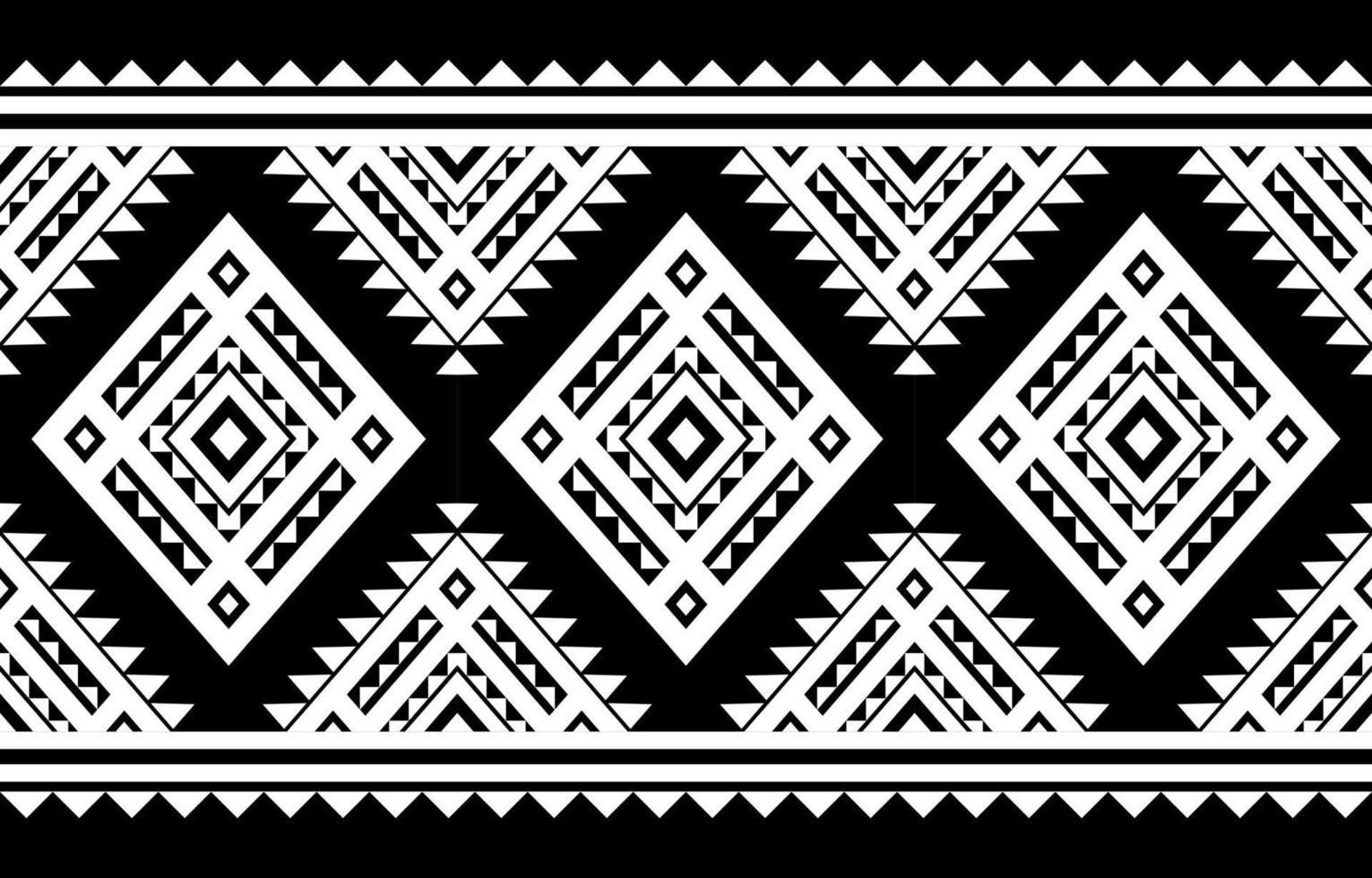 Stammes- traditionelles geometrisches ethnisches Muster. Design für Hintergrund, Illustration, Tapete, Stoff, Textur, Batik, Teppich, Kleidung, Stickerei vektor