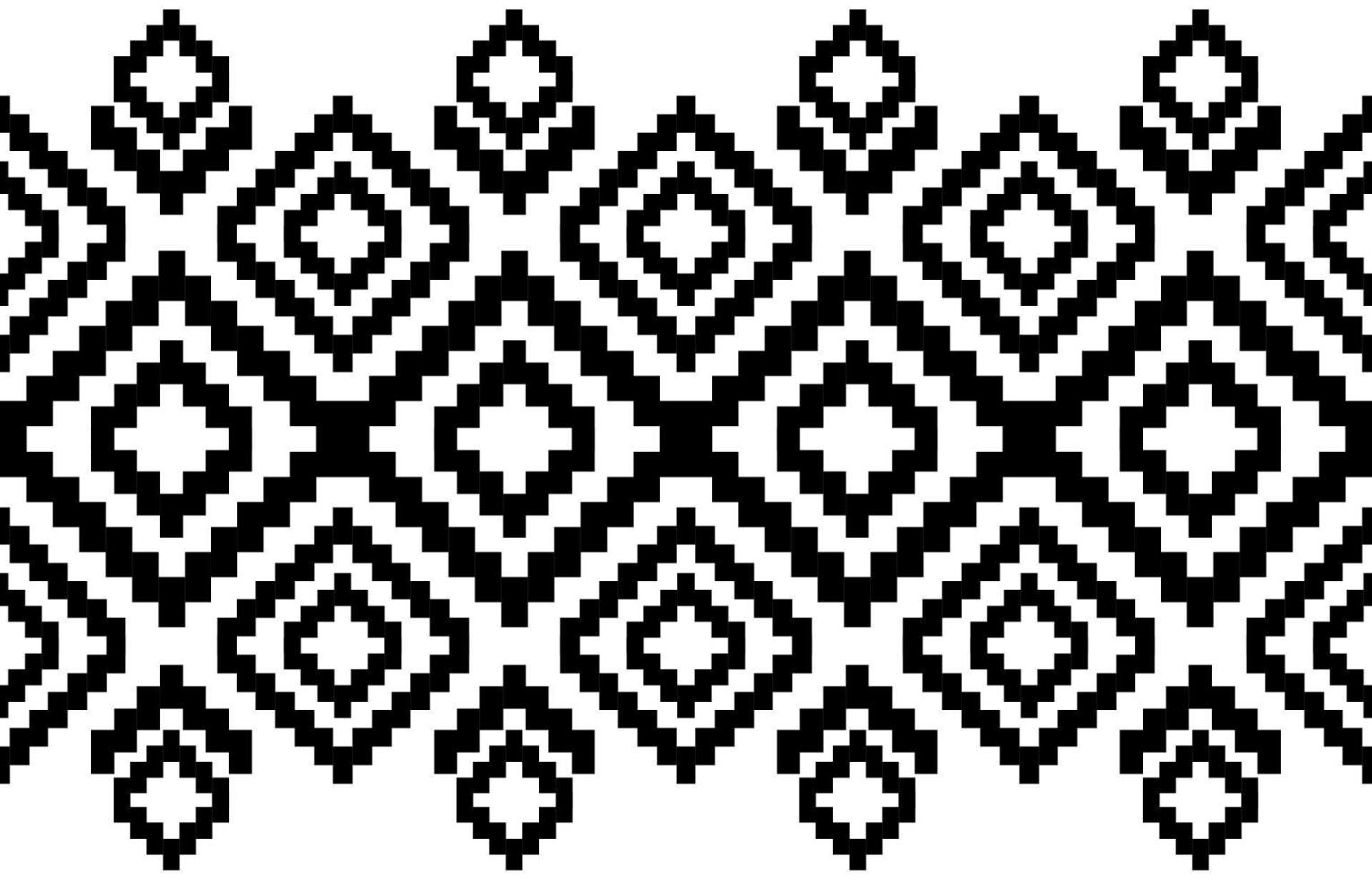 Stammes- traditionelles geometrisches ethnisches Muster. Design für Hintergrund, Illustration, Tapete, Stoff, Textur, Batik, Teppich, Kleidung, Stickerei vektor