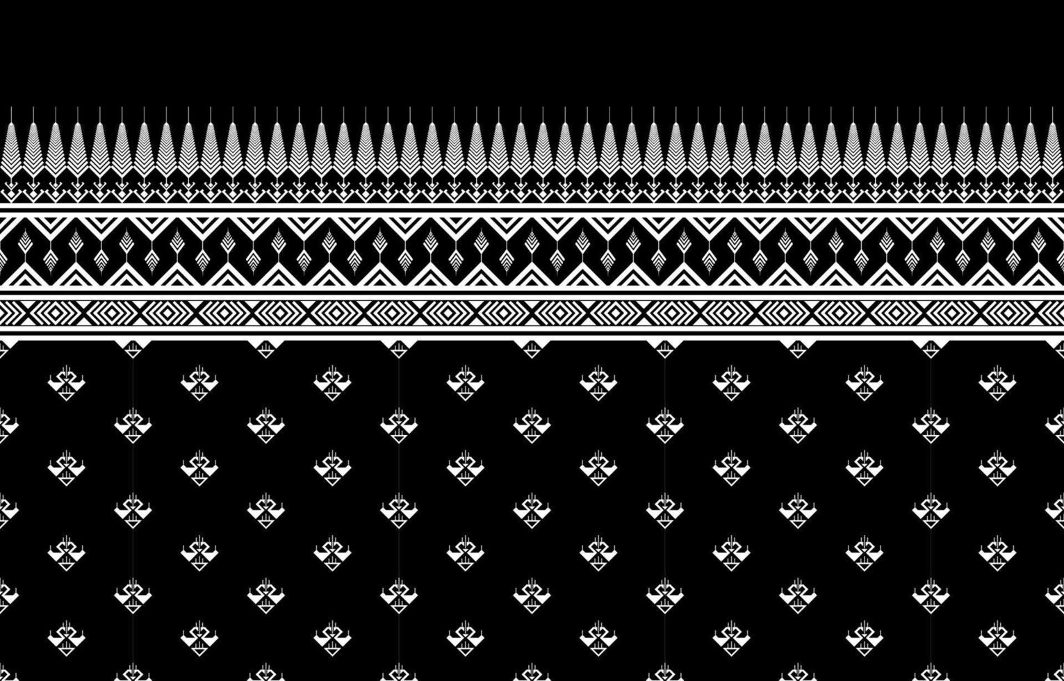geometrisches ethnisches muster traditionelles design für hintergrund, teppich, tapete, kleidung, verpackung, batik, stoff, sarong, illustration, stickerei, stil. vektor