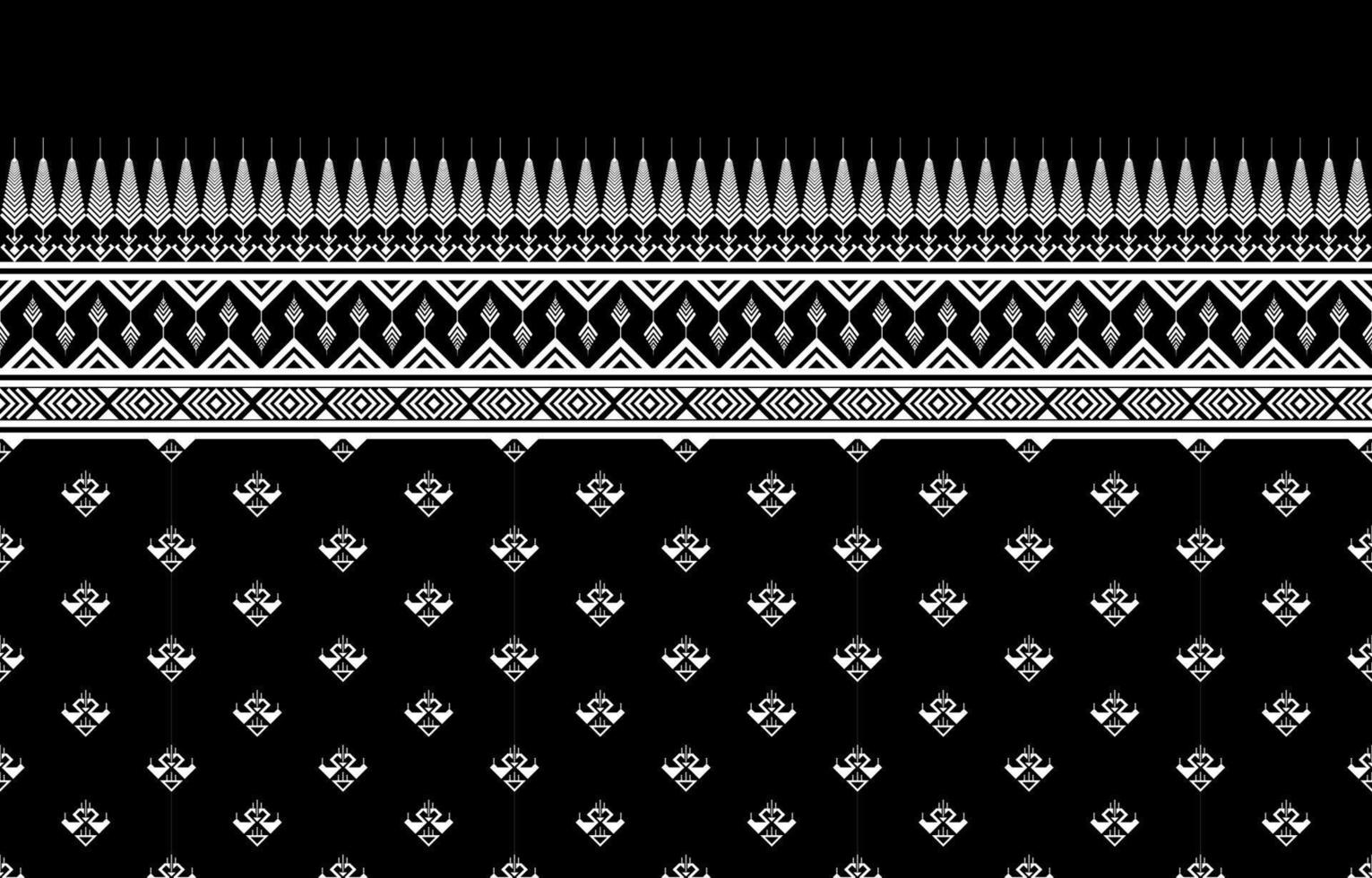 geometriska etniska mönster traditionell design för bakgrund, matta, tapeter, kläder, inslagning, batik, tyg, sarong, illustration, broderi, stil. vektor