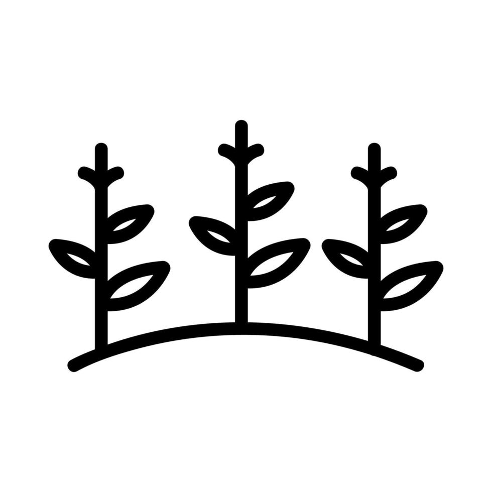 majs mat ikon vektor. isolerade kontur symbol illustration vektor