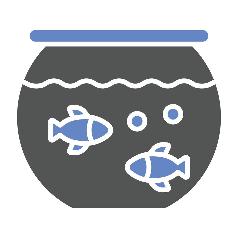 Aquarium-Icon-Stil vektor