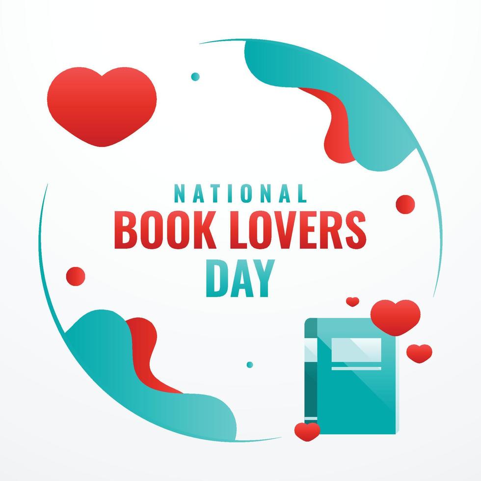 national book day design bakgrund för hälsning ögonblick vektor