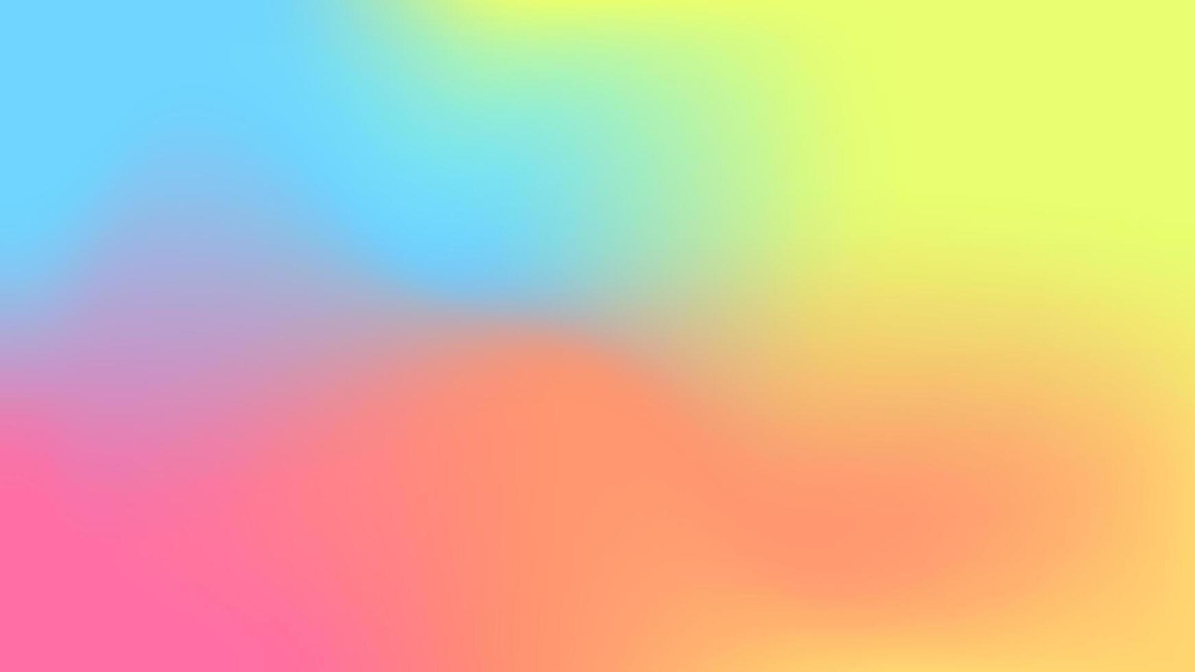 Hintergrund mit Regenbogenverlauf. abstrakte Unschärfetextur. Vektor-Illustration. vektor