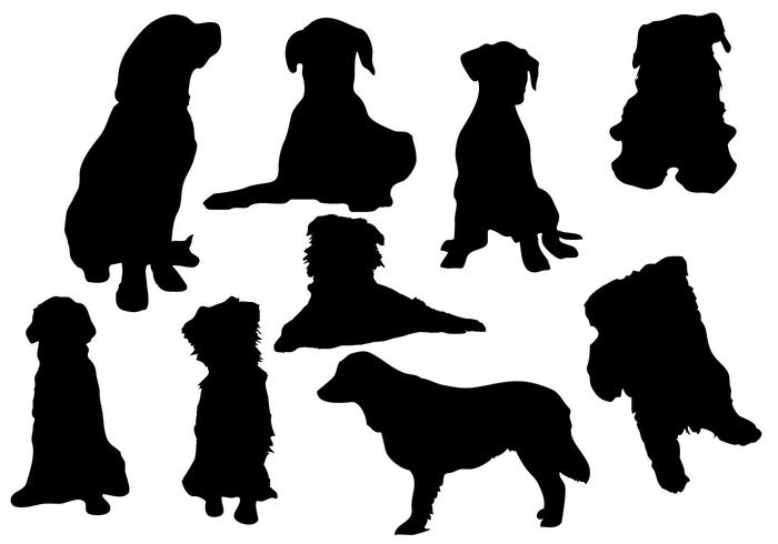 Free Dog Silhouette Vektor