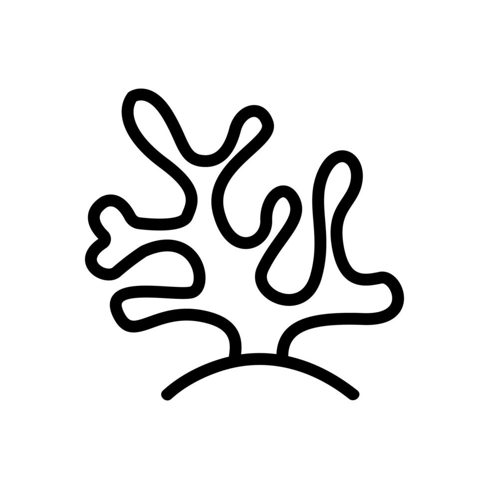 akvarium ikon vektor. isolerade kontur symbol illustration vektor