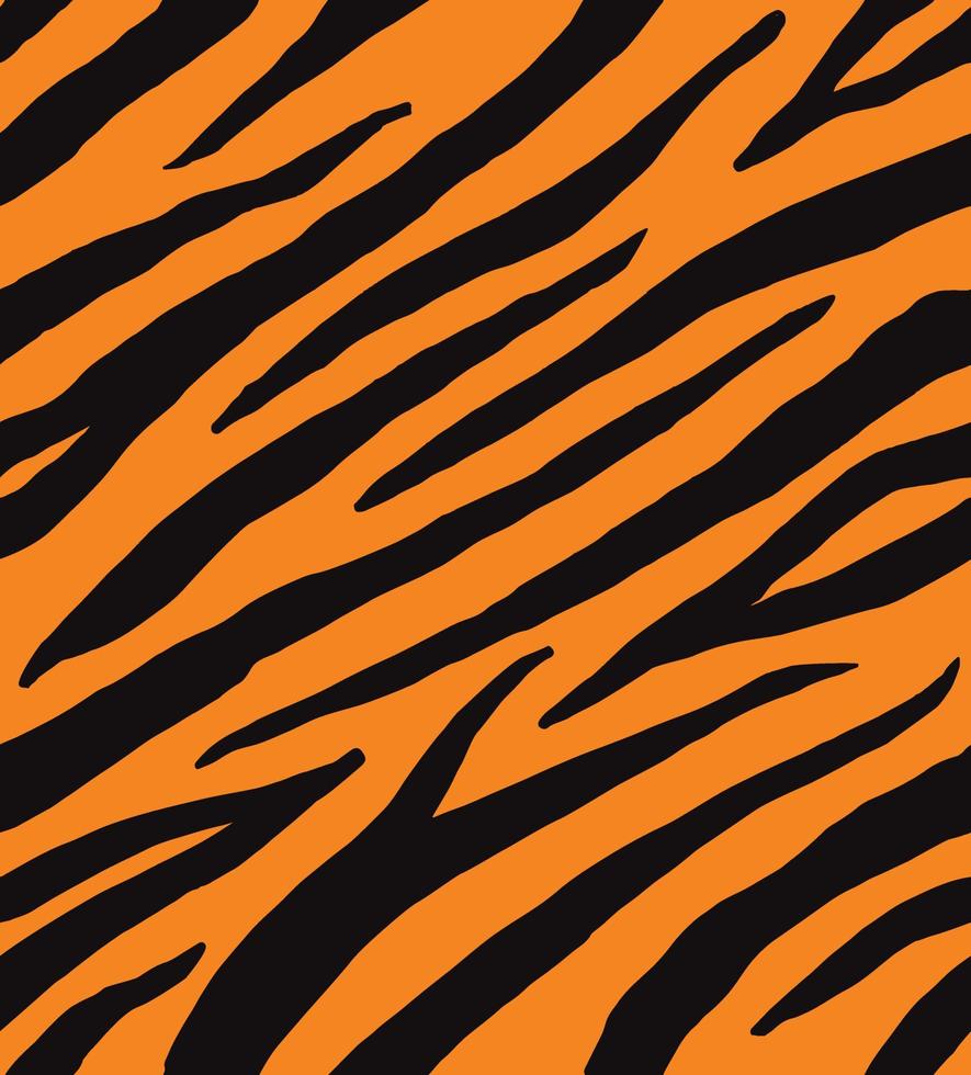 Vektor nahtloses Muster des Tigerdrucks
