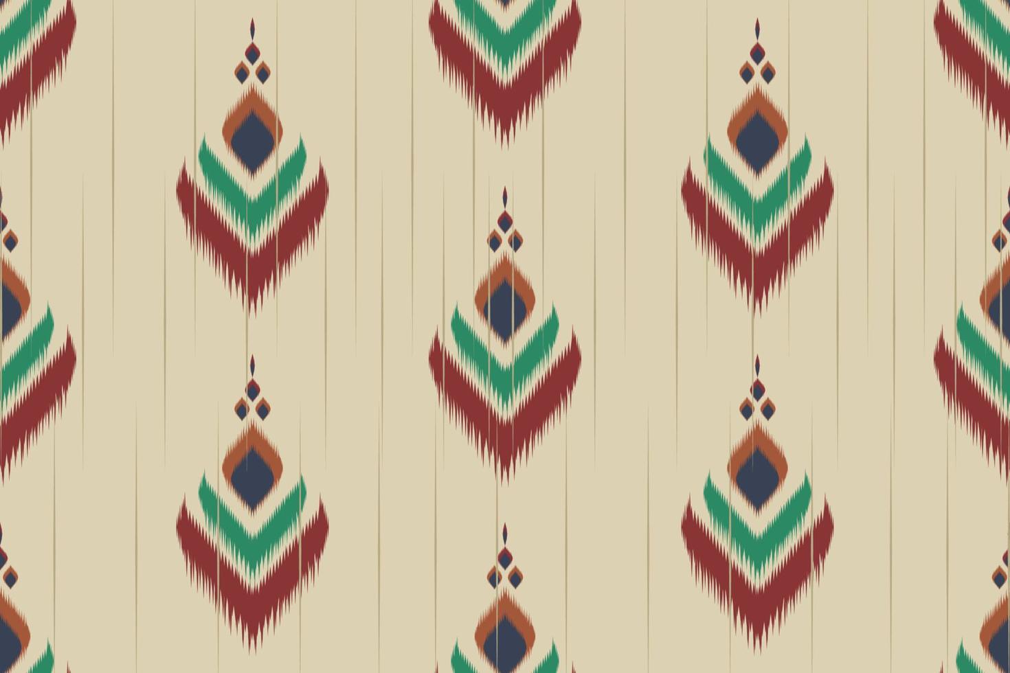 etniska ikat sömlösa mönster. mexikansk randig stil. inhemska traditionella. design för bakgrund, tapeter, vektorillustration, tyg, kläder, batik, matta, broderi. vektor