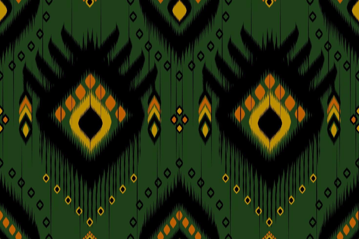 ikat geometriska etniska sömlösa mönster traditionella orientaliska tribal randig. aztekisk stil. design för bakgrund, illustration, tyg, batik, kläder, inslagning, tapeter, matta, broderi vektor