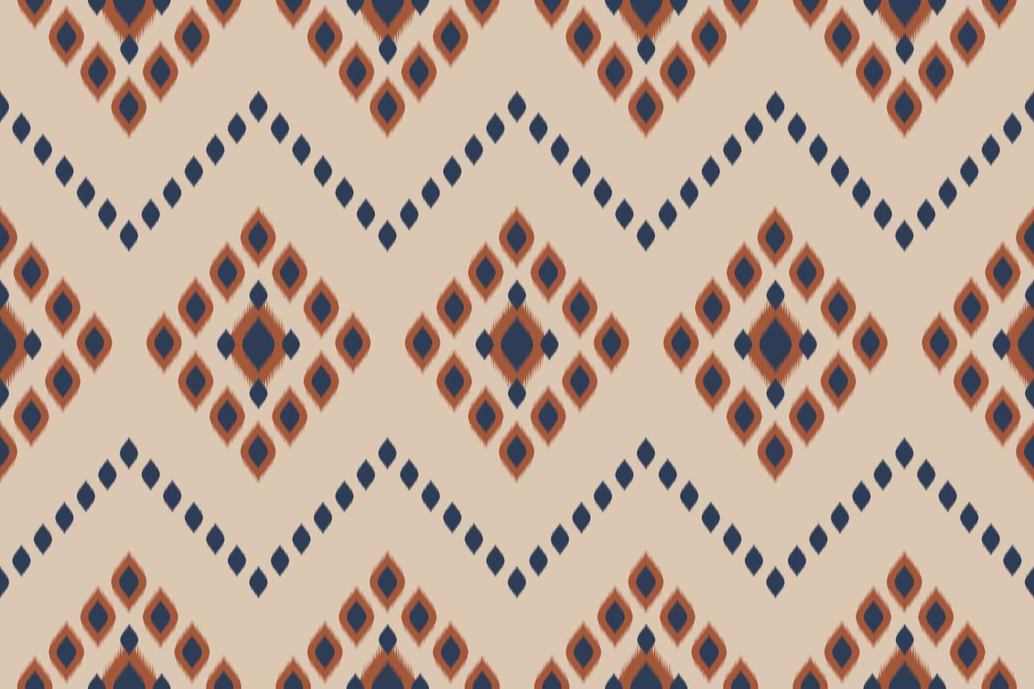 etniska ikat sömlösa mönster. mexikansk randig stil. inhemska traditionella. design för bakgrund, tapeter, vektorillustration, tyg, kläder, batik, matta, broderi. vektor