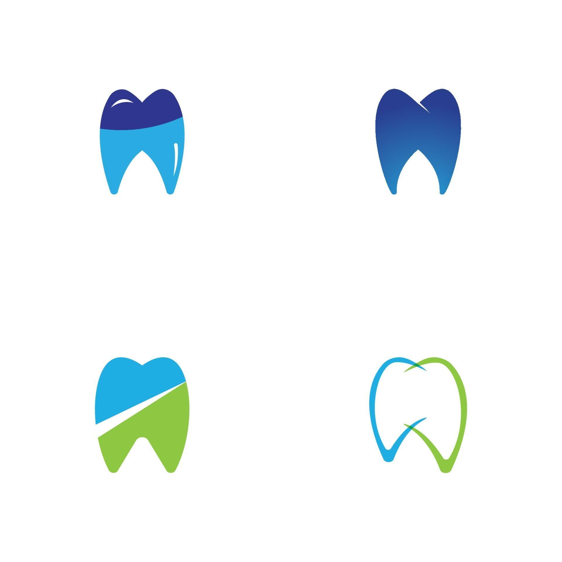 dental logo und symbol vektor