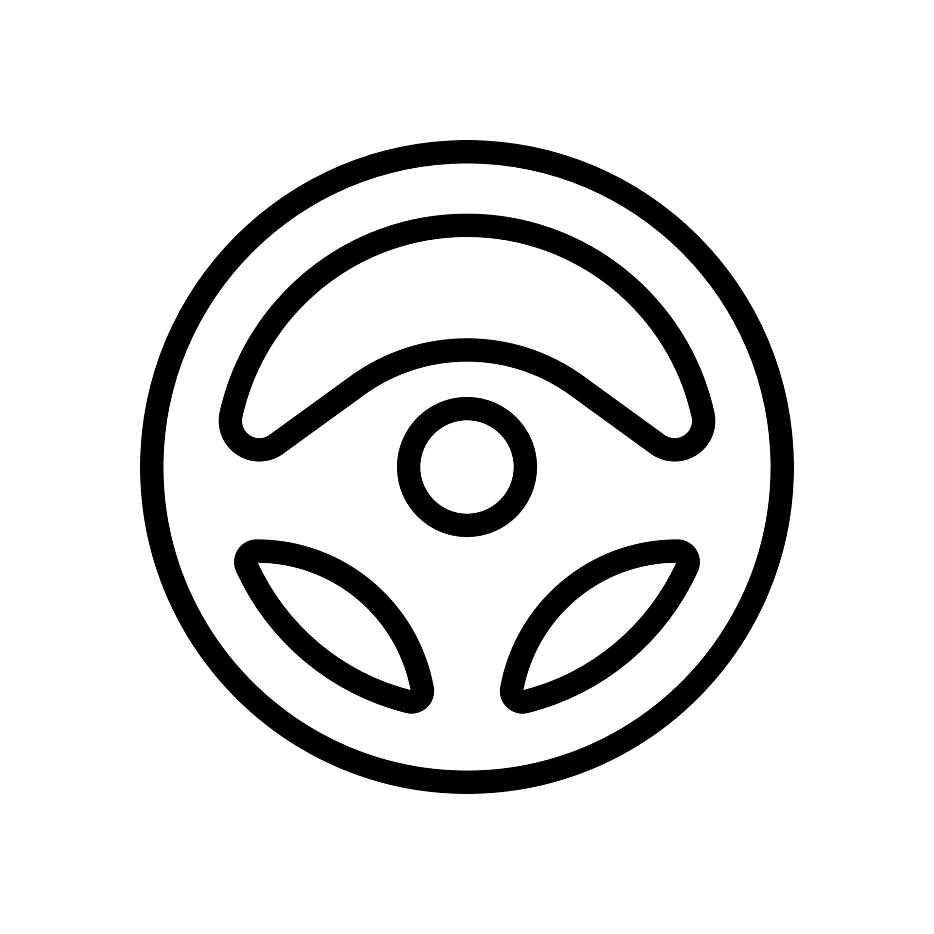 Auto-Lenkrad-Heizung-Schild-Symbol. Symbol für modernes Lenksystem