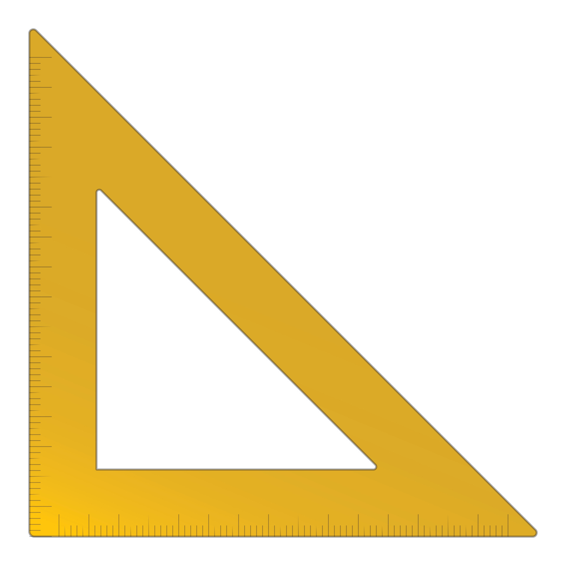 Kunststoff-Dreieck-Symbol Cartoon-Vektor. Winkel Instrument 15120649 Vektor  Kunst bei Vecteezy