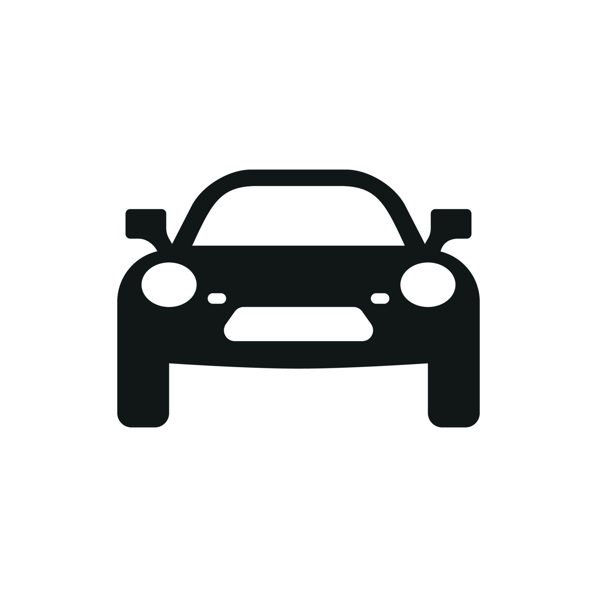 Autostarter-symbol flache illustration des autostarter-vektorsymbols für  webdesign