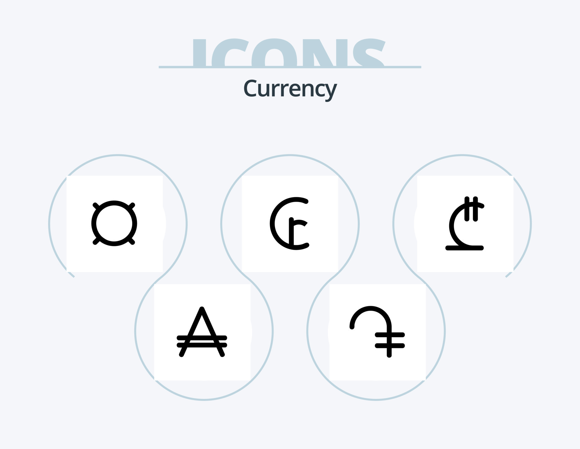 Währungslinie Icon Pack 5 Icon Design. Geld. Währung. Währung. Afghanistan.  afghanisch 19203888 Vektor Kunst bei Vecteezy