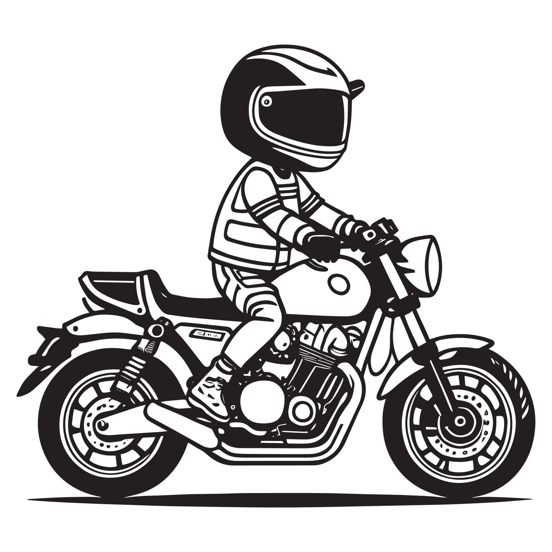 Auto- oder Motorradreparaturteile, Vektorobjekte,  Vintage-Motorradwerkstatt-Logo 12574814 Vektor Kunst bei Vecteezy