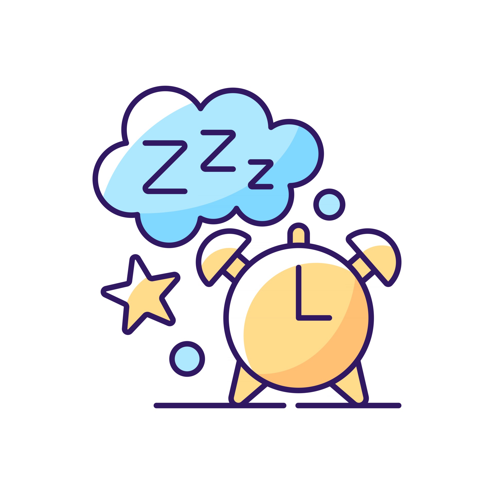 Zifferblatt Zifferblatt Uhr Alarm Illustration. Zifferblatt-Symbol