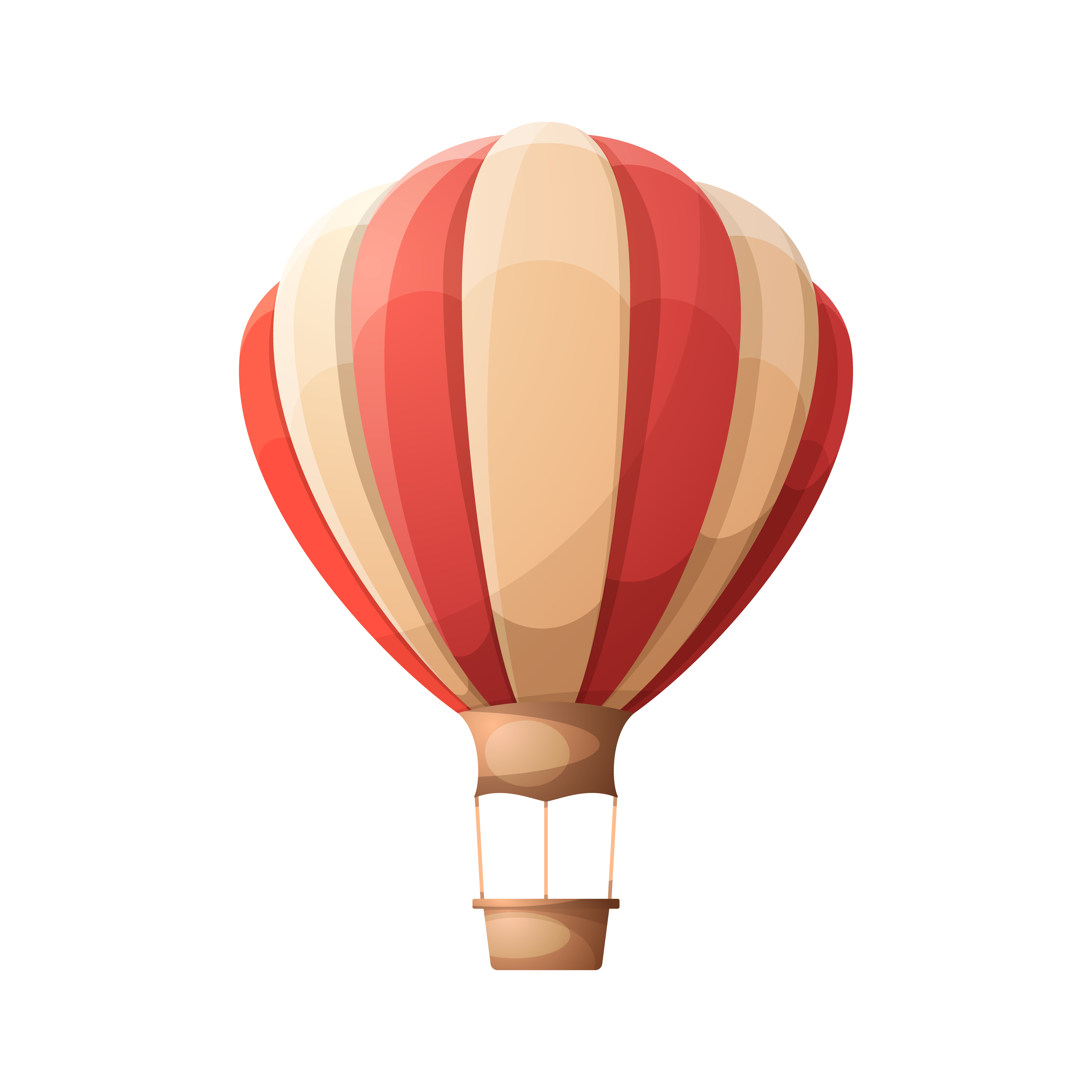 Tecknad Luftballong