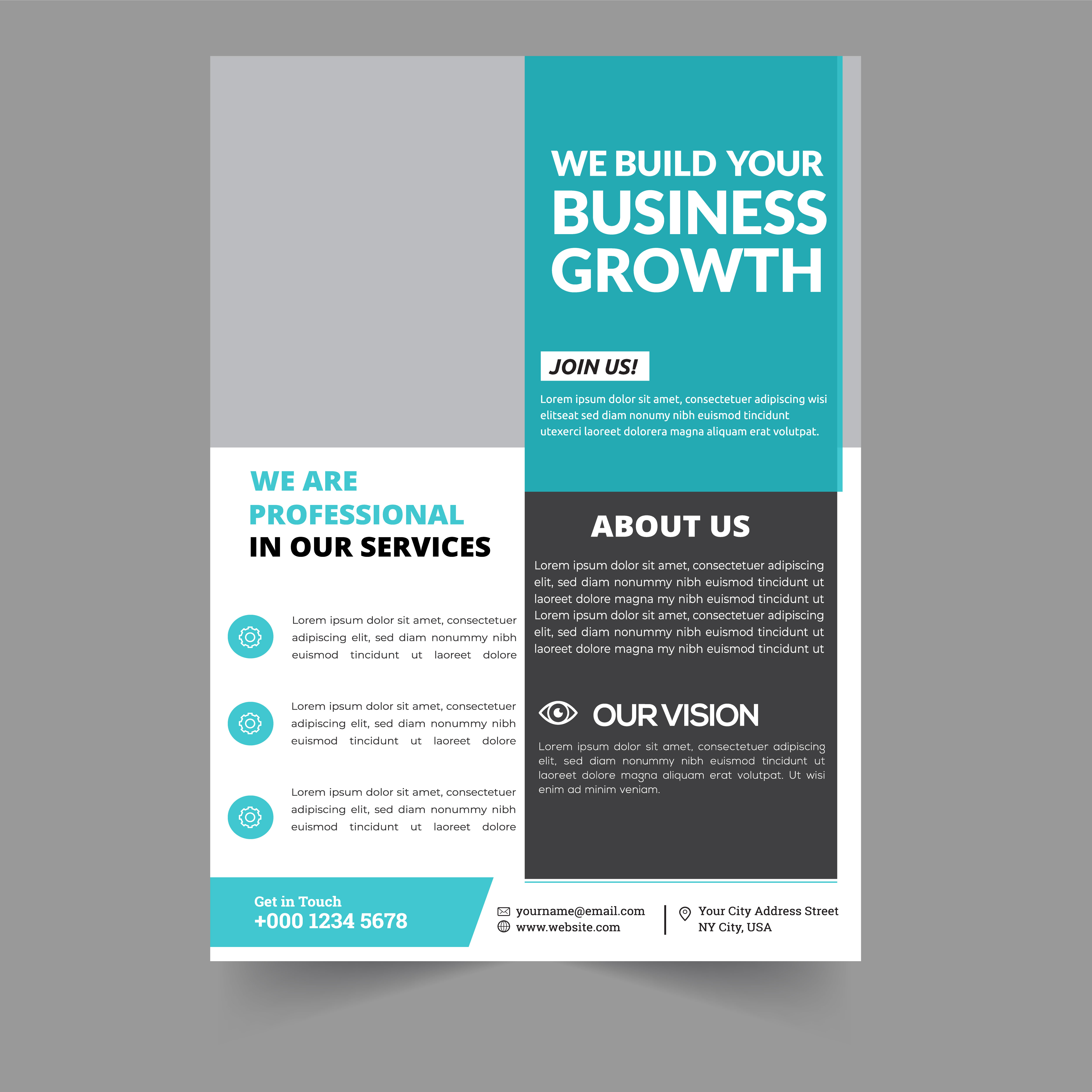 Corporate Flyer Design Business Broschure Vorlage Download Kostenlos Vector Clipart Graphics Vektorgrafiken Und Design Vorlagen