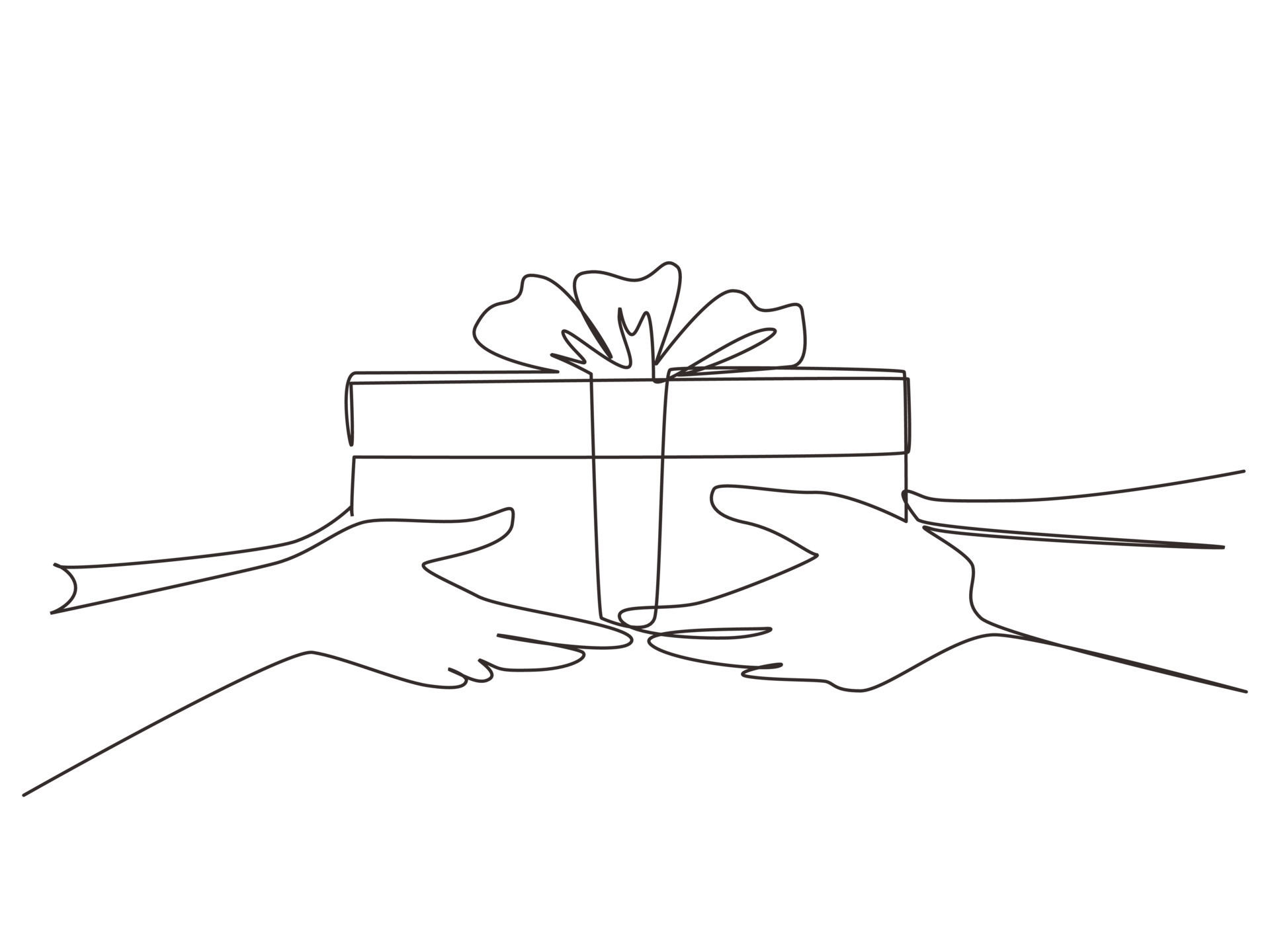 Runder Geschenkkasten Weißer Freier Raum Offen Und Geschlossene Behälter  Vektor Abbildung - Illustration von pappe, satz: 123366236