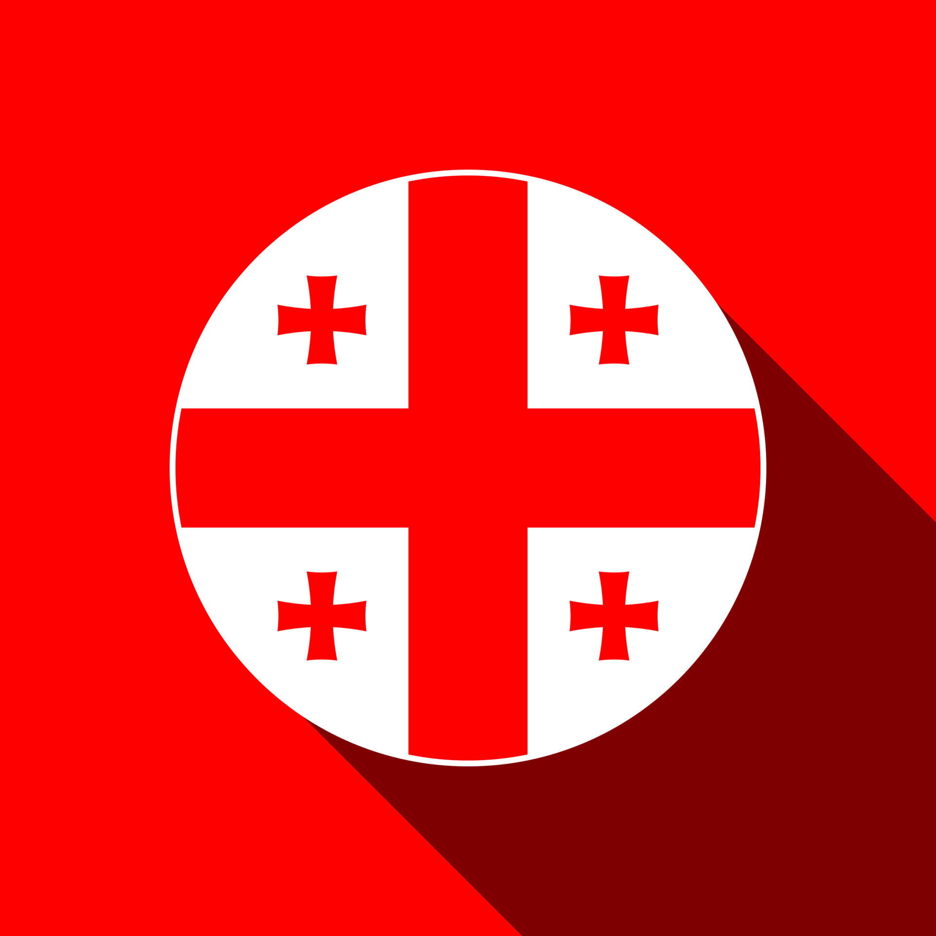 Flagge Georgien