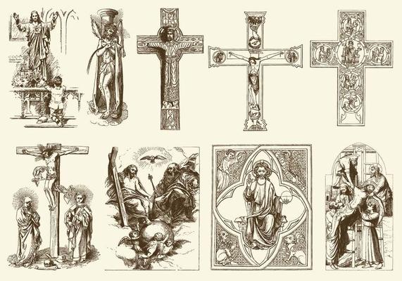 Vintage Jesus Illustrationen Download Kostenlos Vector Clipart Graphics Vektorgrafiken Und Design Vorlagen