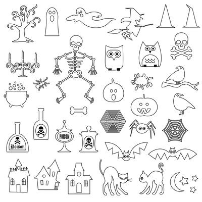 Halloween Digital Briefmarken Clipart Download Kostenlos Vector Clipart Graphics Vektorgrafiken Und Design Vorlagen
