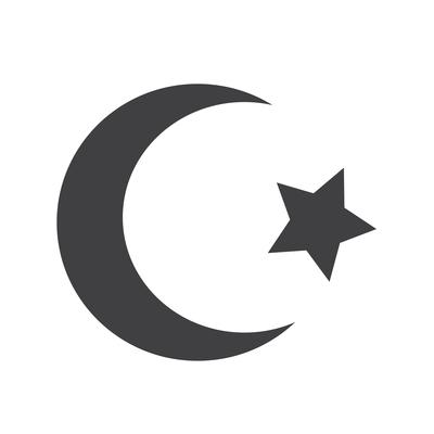 Islam Star Halbmond-Symbol 568738 Vektor Kunst bei Vecteezy