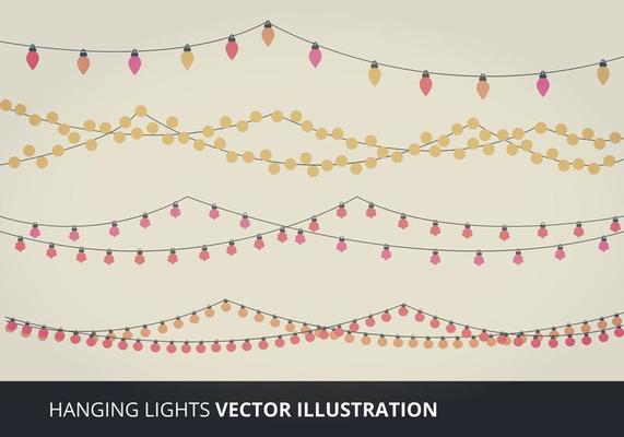 Lichterkette Vektorgrafiken und Vektor-Icons zum kostenlosen Download