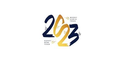 2023 Logo-Design-Vektor mit kreativem Premium-Vektor im einzigartigen Stil vektor