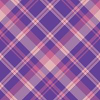 Nahtloses Muster in exquisiten hellen violetten und rosa Farben für Plaid, Stoff, Textil, Kleidung, Tischdecke und andere Dinge. Vektorbild. 2 vektor