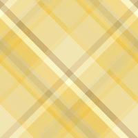 Nahtloses Muster in herbstlichen gelben und beigen Farben für Plaid, Stoff, Textil, Kleidung, Tischdecke und andere Dinge. Vektorbild. 2 vektor