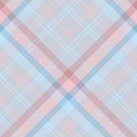 Nahtloses Muster in tollen pastellgrauen, blauen und rosa Farben für Plaid, Stoff, Textilien, Kleidung, Tischdecken und andere Dinge. Vektorbild. 2 vektor