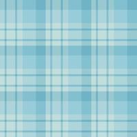 Nahtloses Muster in schönen hellblauen Farben für Plaid, Stoff, Textil, Kleidung, Tischdecke und andere Dinge. Vektorbild. vektor