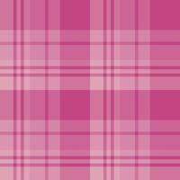 Nahtloses Muster in gemütlichen sanften rosa Farben für Plaid, Stoff, Textil, Kleidung, Tischdecke und andere Dinge. Vektorbild. vektor