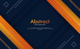hipster modern geometrisk abstrakt bakgrund. ljusblå banner med en trend orange ränder, texturerad bakgrund vektor