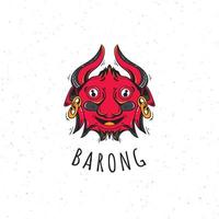 chef för barong illustration vektor