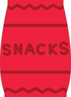 Snacks flaches Symbol vektor