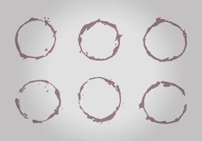 Free Wine Stains Vector Pack