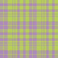 Nahtloses Muster in faszinierenden violetten und grünen Farben für Plaid, Stoff, Textil, Kleidung, Tischdecke und andere Dinge. Vektorbild. vektor