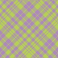 Nahtloses Muster in faszinierenden violetten und grünen Farben für Plaid, Stoff, Textil, Kleidung, Tischdecke und andere Dinge. Vektorbild. 2 vektor