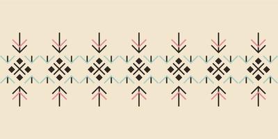 abstrakt traditionell tygstil. sömlös i tribal, folkbroderi, stam geometriskt tyg. Aztekisk geometrisk konst prydnadstryck. design för matta, tapeter, kläder, omslag, textil, tissue. vektor