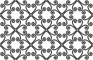 nahtloses Muster mit asiatischer Blumenverzierung. abstrakte dekorative Textur. künstlerischer diagonaler Flourish-Fliesendamasthintergrund vektor