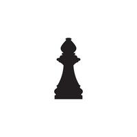 Schach-Symbol-Vektor-Illustration-Template-Design vektor