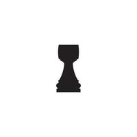 schack ikon vektor illustration malldesign